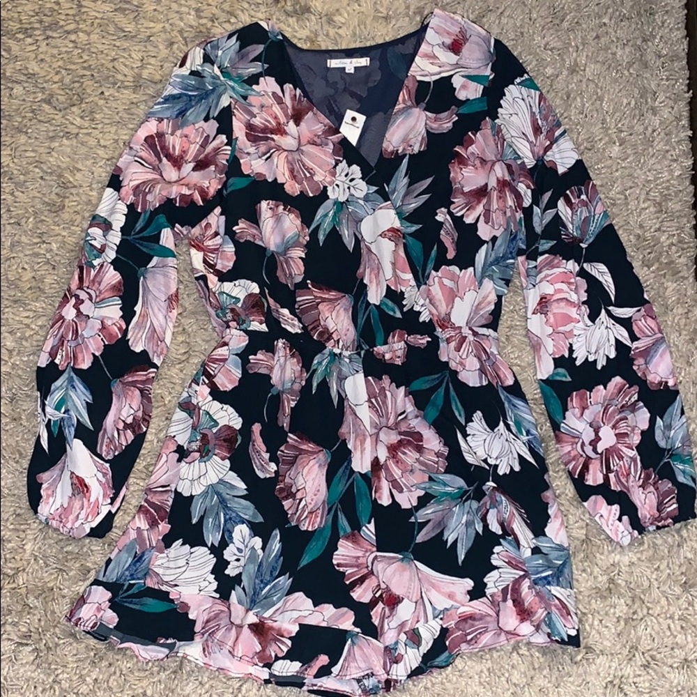 Floral Romper Size M